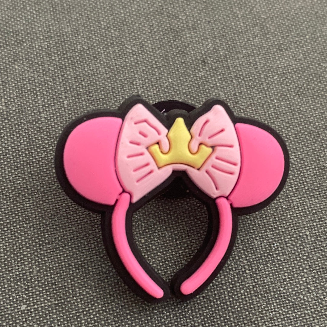 #074 Cute Mouse Ears Series Croc Charms