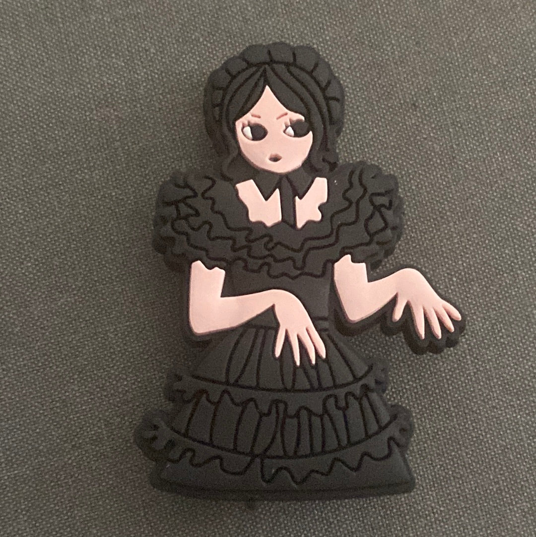 #048-2 Cute Gothic Family Series Croc Charms