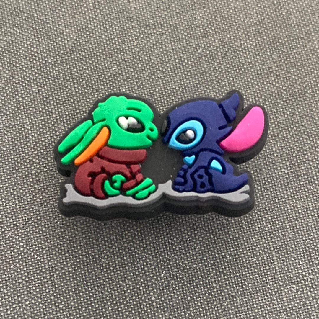 #029 Cute Stitch Inspired Cartoon Series Croc Charms