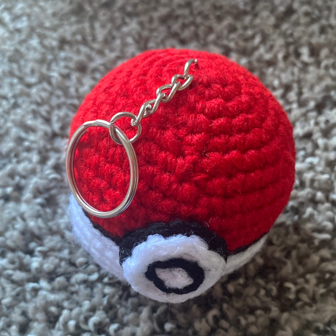 Pokeball Keychain