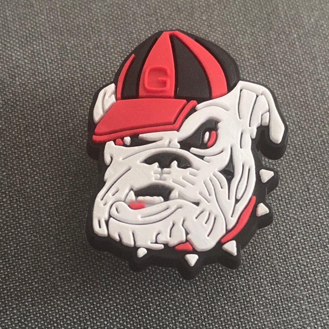 #210 Cute Georgia Bulldogs Series Croc Charms