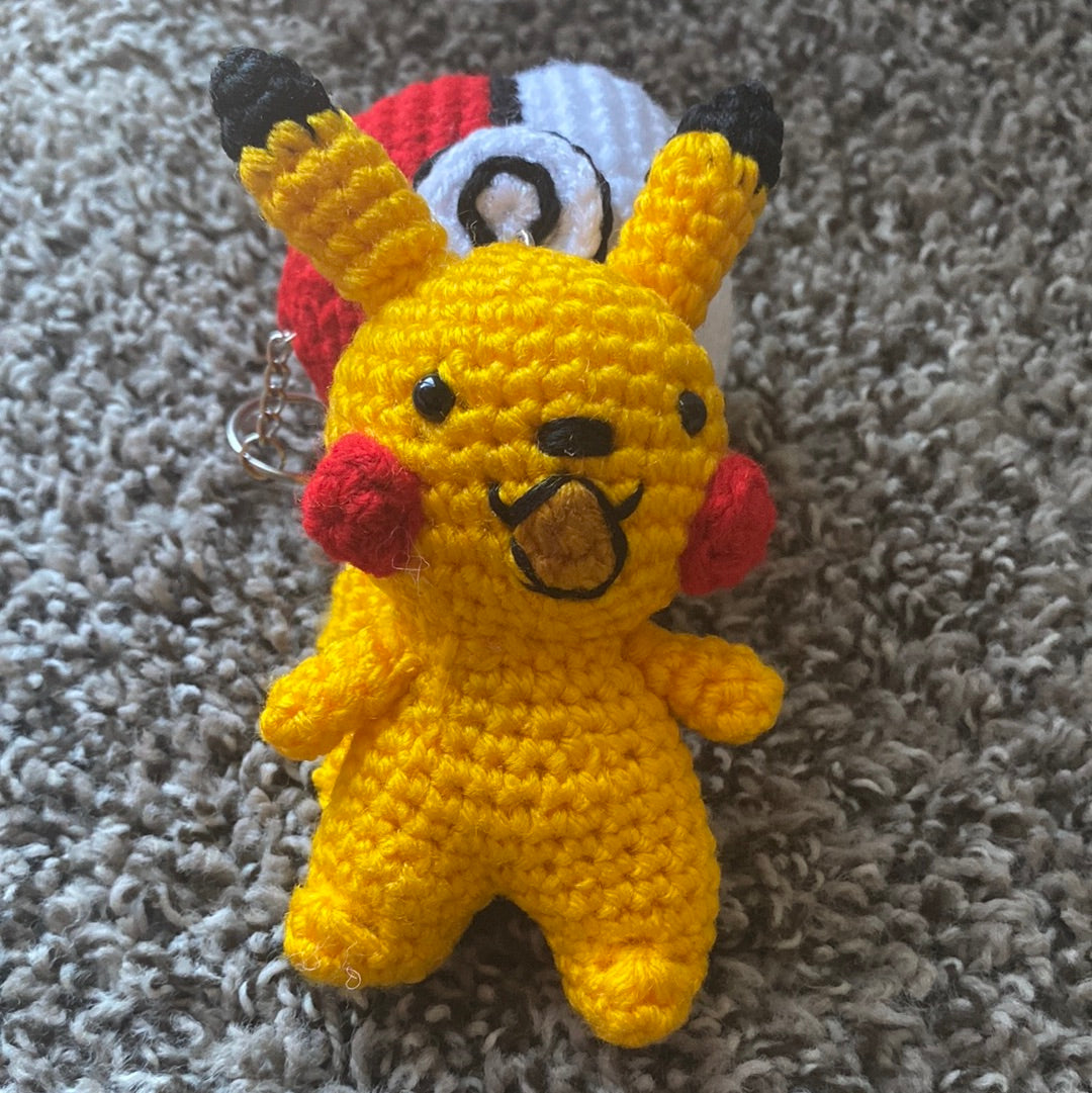 Pikachu keychain