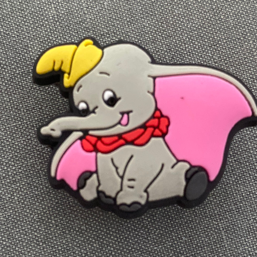 #041 Cute Elephant Cartoon Series Croc Charms