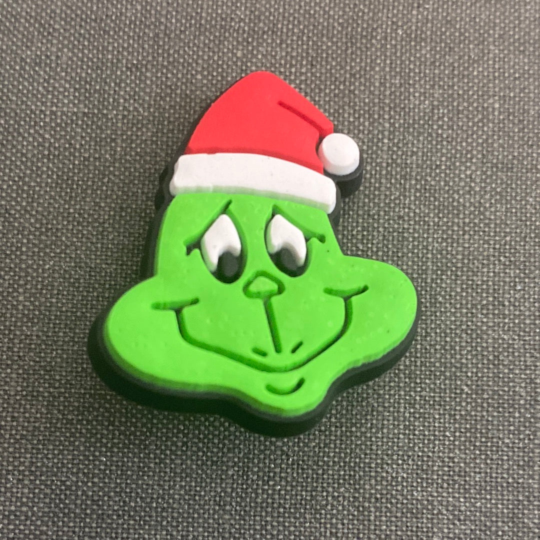 #092 Cute Grinch Series Croc Charms