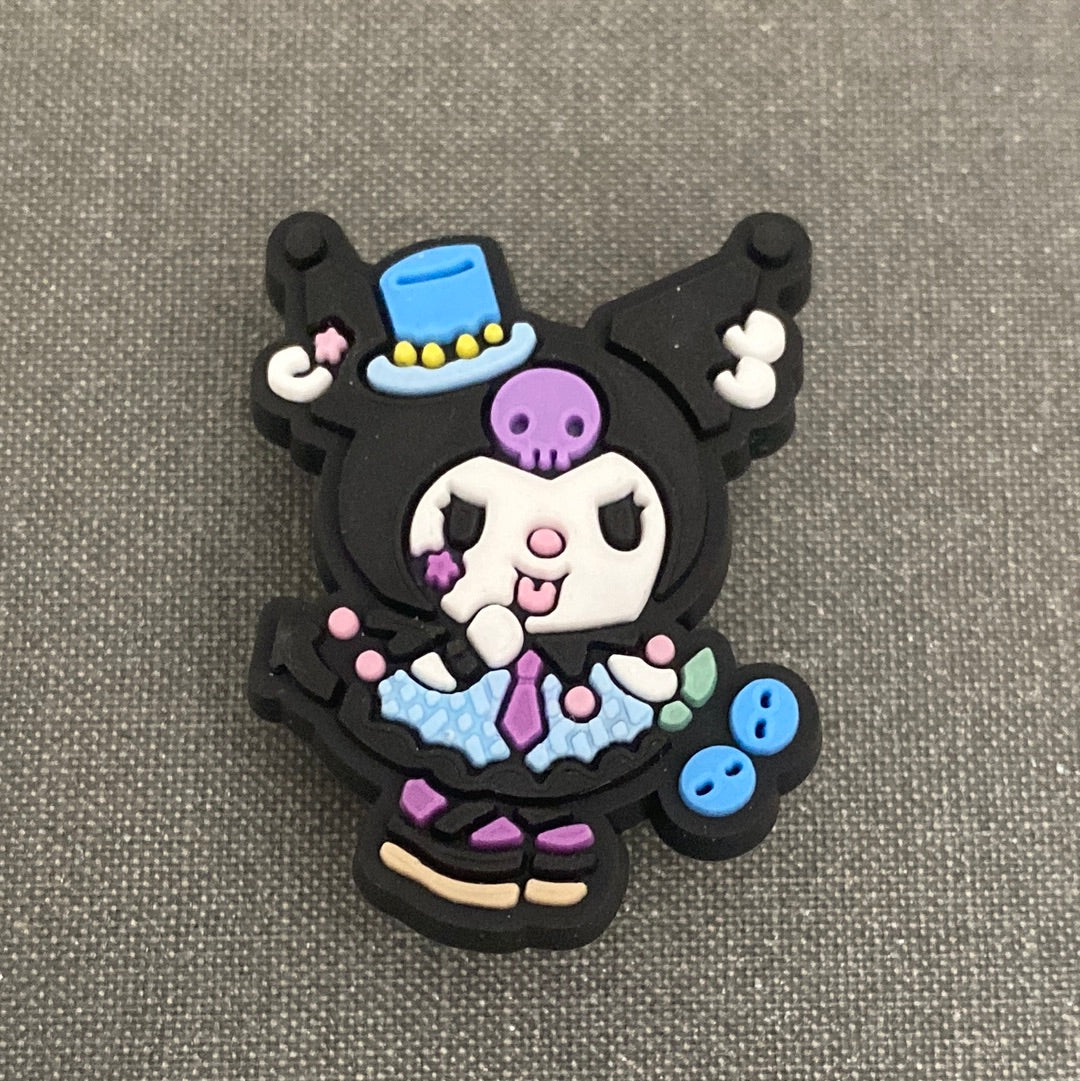 #220 Cute Kuromi Inspired Croc Charms