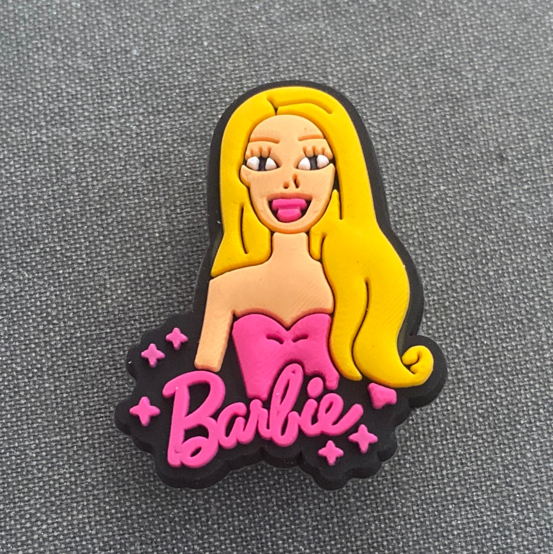 #039 Cute Barb Doll Series Croc Charms