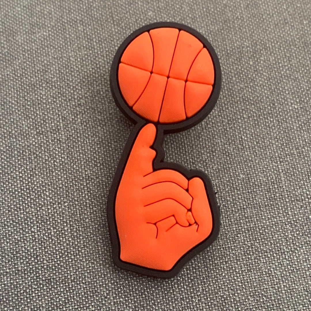 #067 Cute Basketball Serie Croc Charms