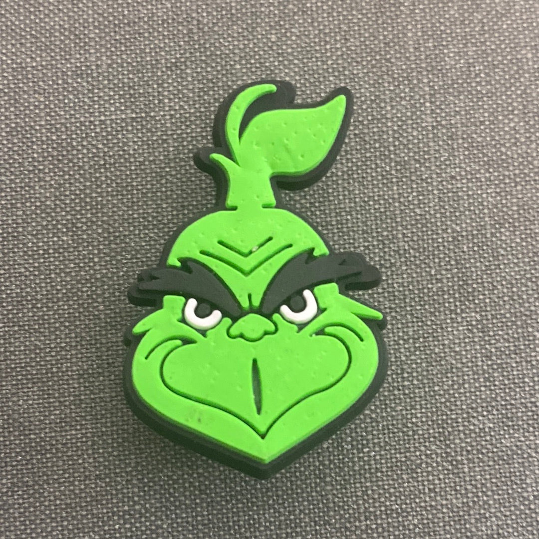 #092 Cute Grinch Series Croc Charms