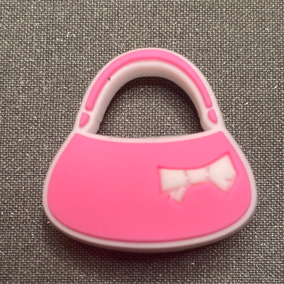 #089 Cute Casual Pink Series Croc Charms