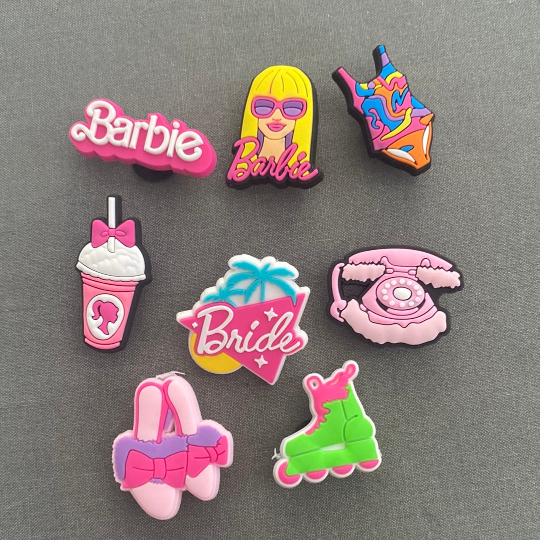 #039-2 Cute Barb Doll Series Croc Charms