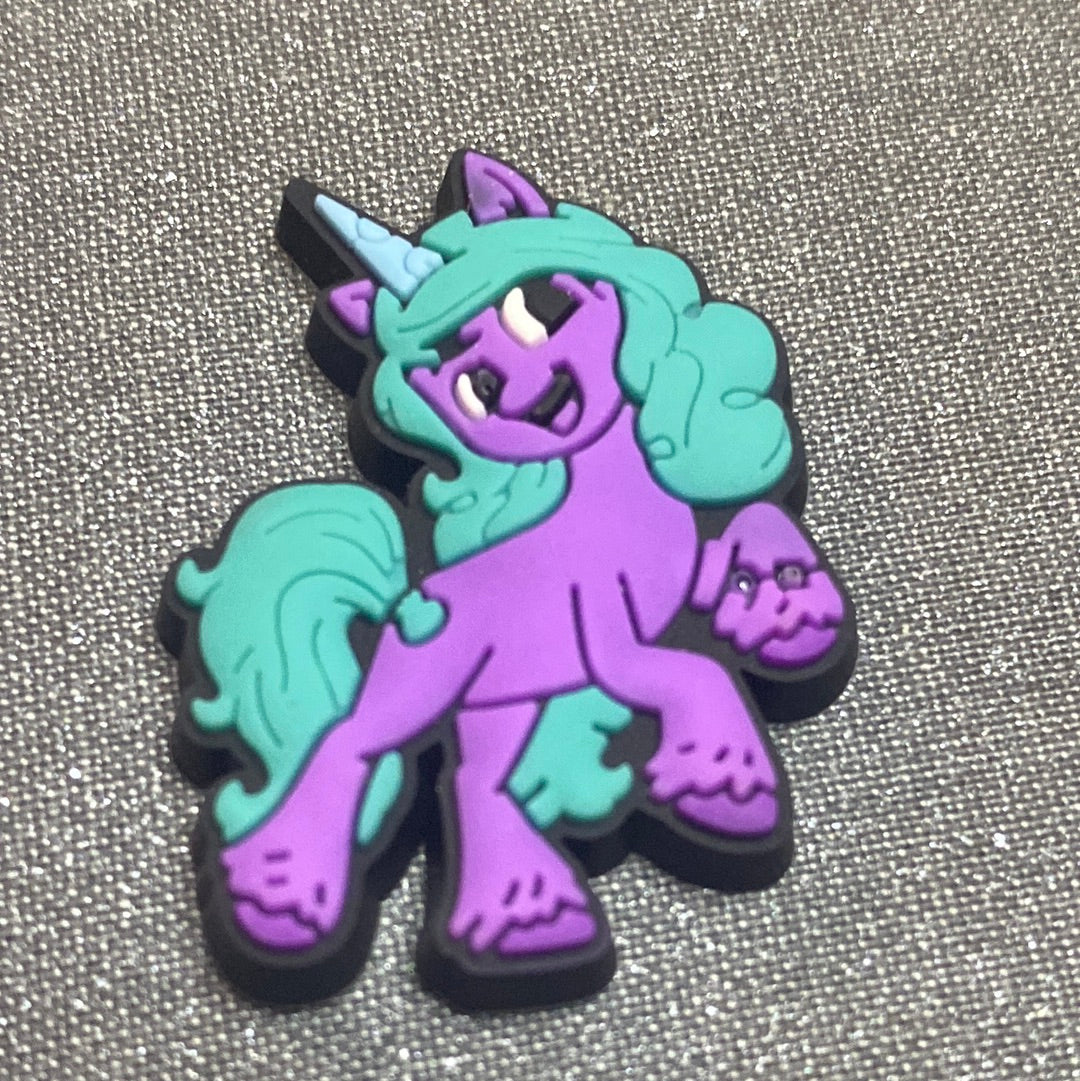 #207 Cute Pony Cartoon Series Croc Charms