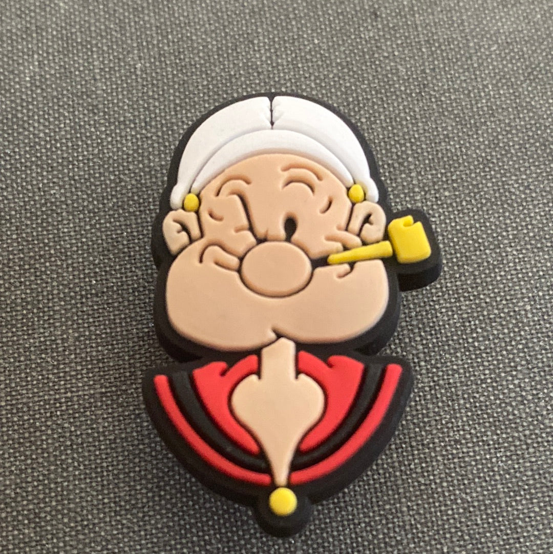 #141 Cute Popeye Cartoon Series Croc Charms