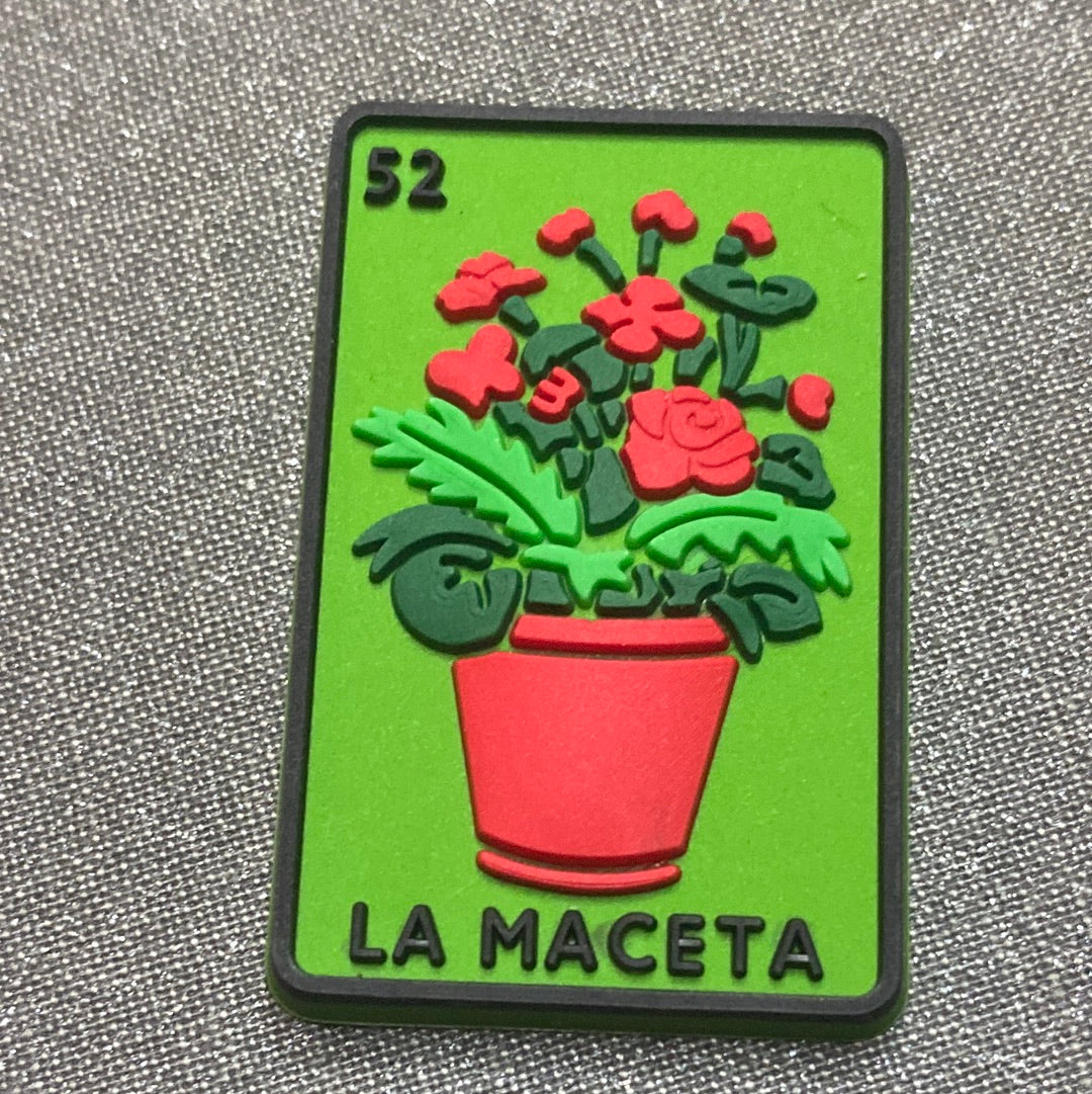 #183 Cute Loteria Series Croc Charms