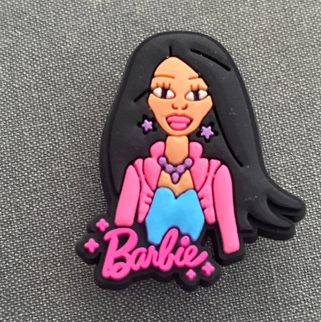 #039 Cute Barb Doll Series Croc Charms