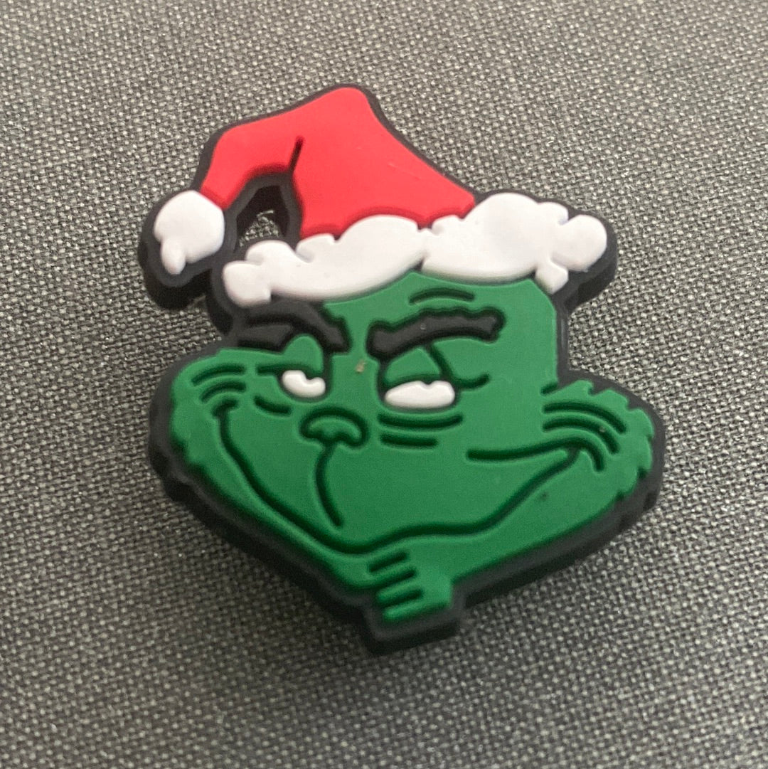 #092 Cute Grinch Series Croc Charms