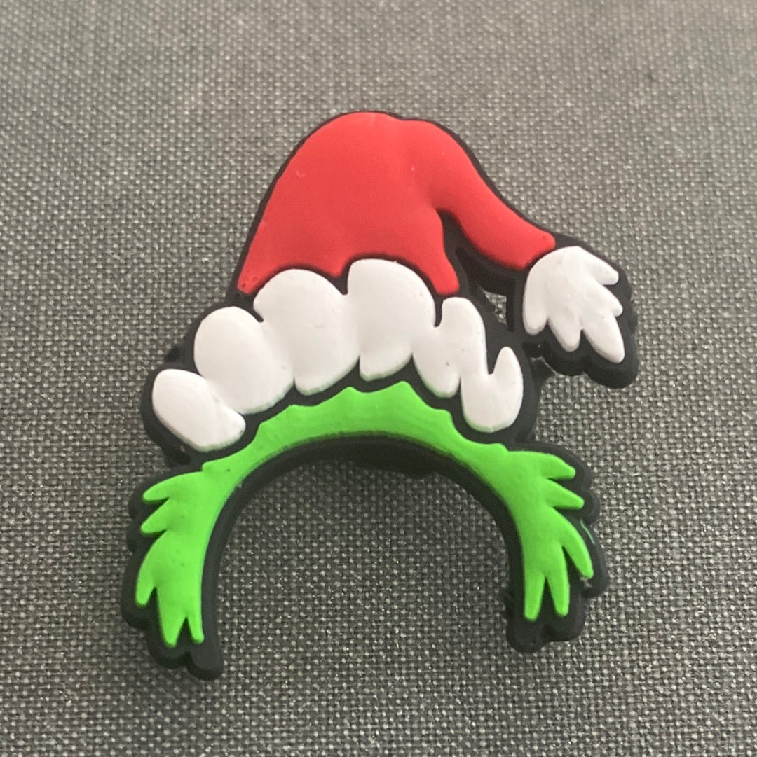 #092 Cute Grinch Series Croc Charms