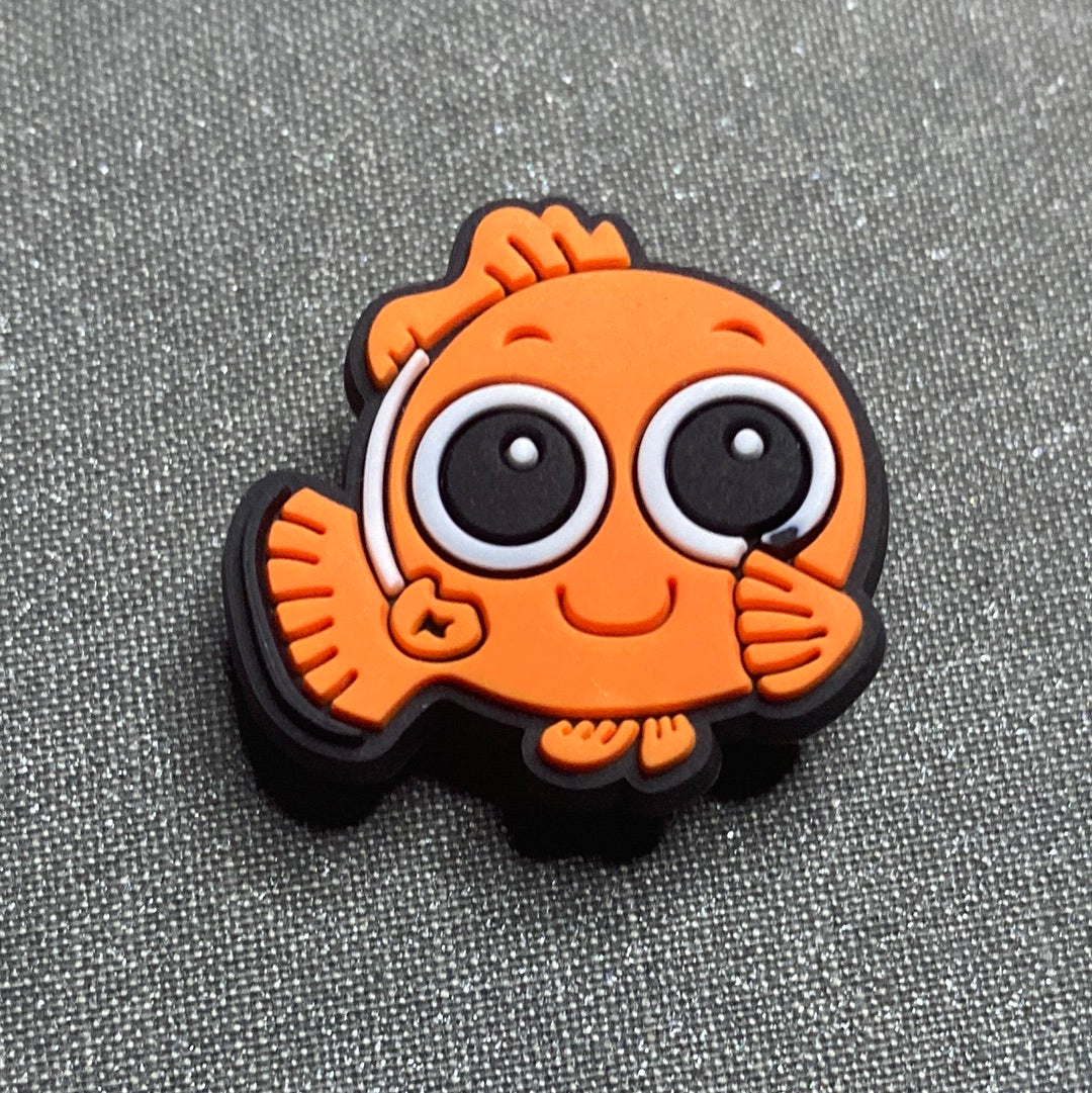 #096 Cute Fish Cartoon Series Croc Charms