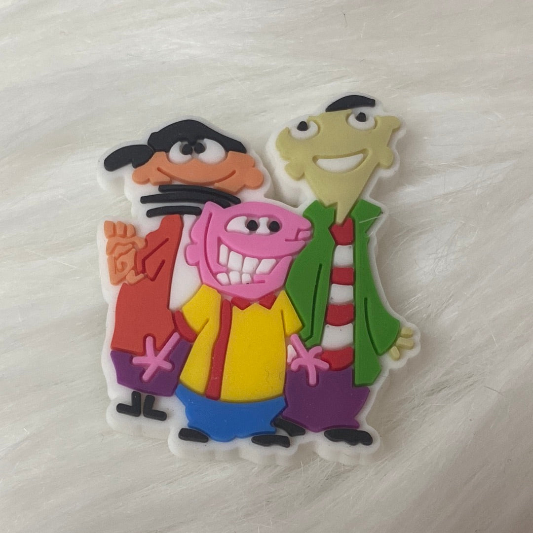 #091 Cute 80's 90's Cartoon Series Croc Charms