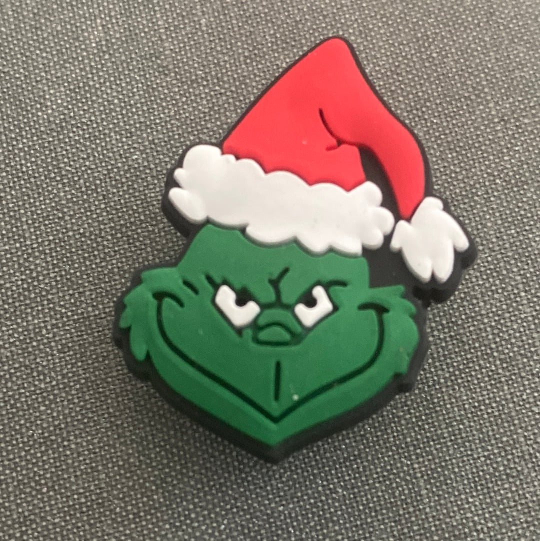 #092 Cute Grinch Series Croc Charms