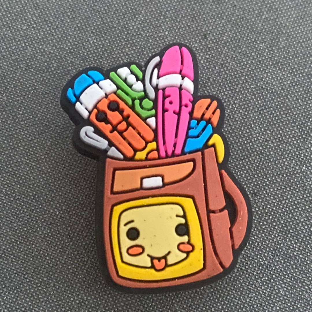 #051 Cute School Series Croc Charms