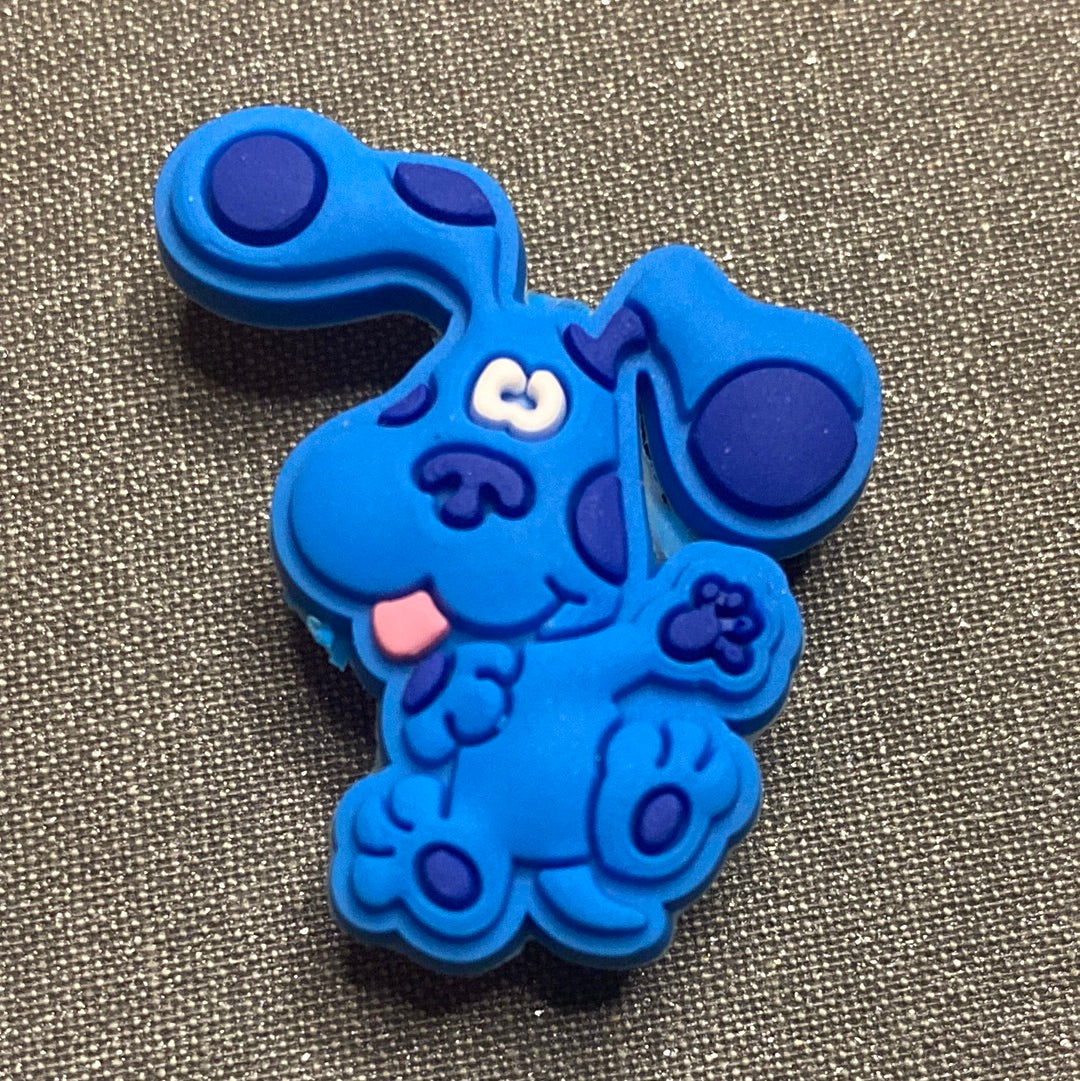 #077 Cute Dog with Clues Series Croc Charms