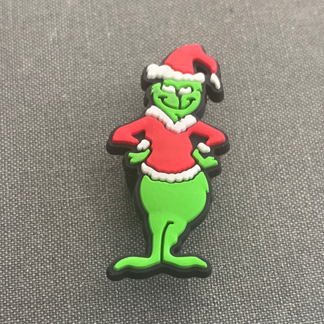 #092 Cute Grinch Series Croc Charms