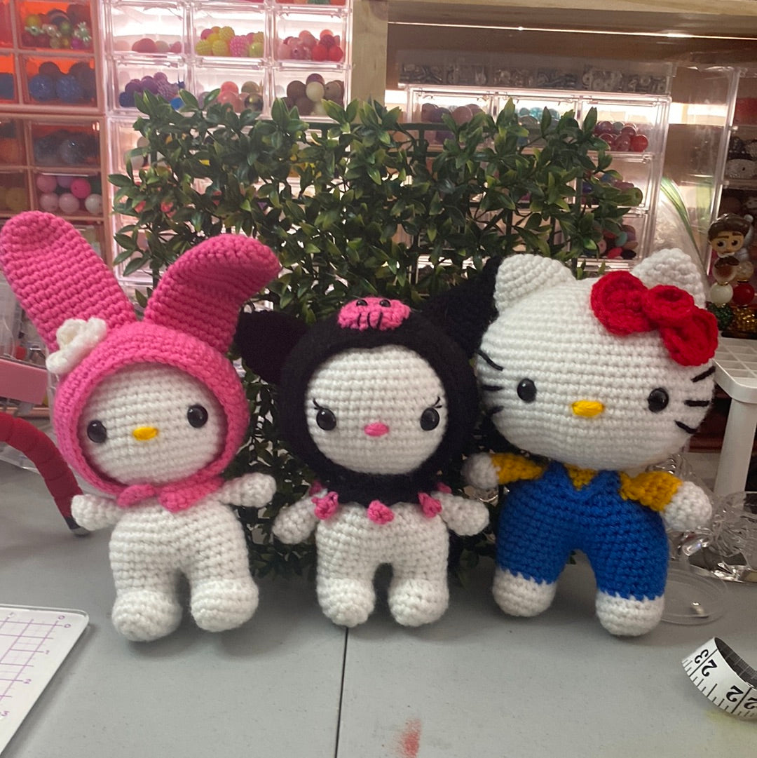 Pre- Order Kitty or Melody or Kuromi