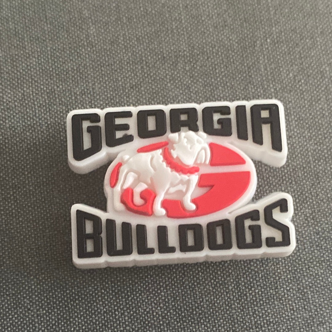 #210 Cute Georgia Bulldogs Series Croc Charms