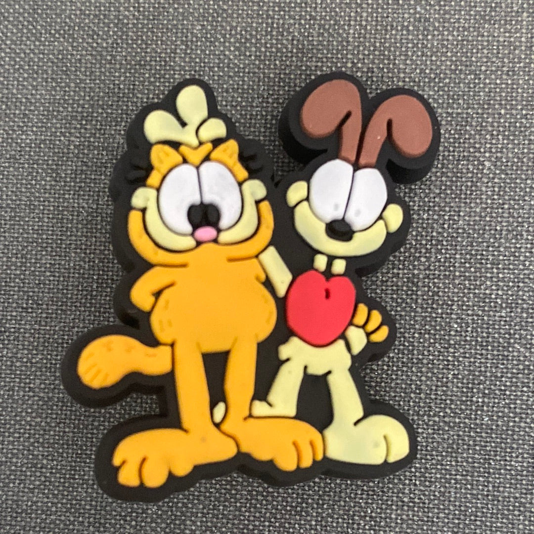 #219- Cute Garfield Inspired Crocs Charms