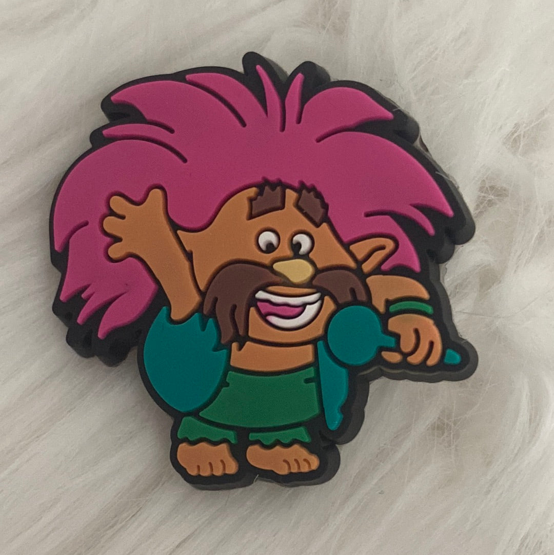 #024 Cute Trolls cartoon series croc charms