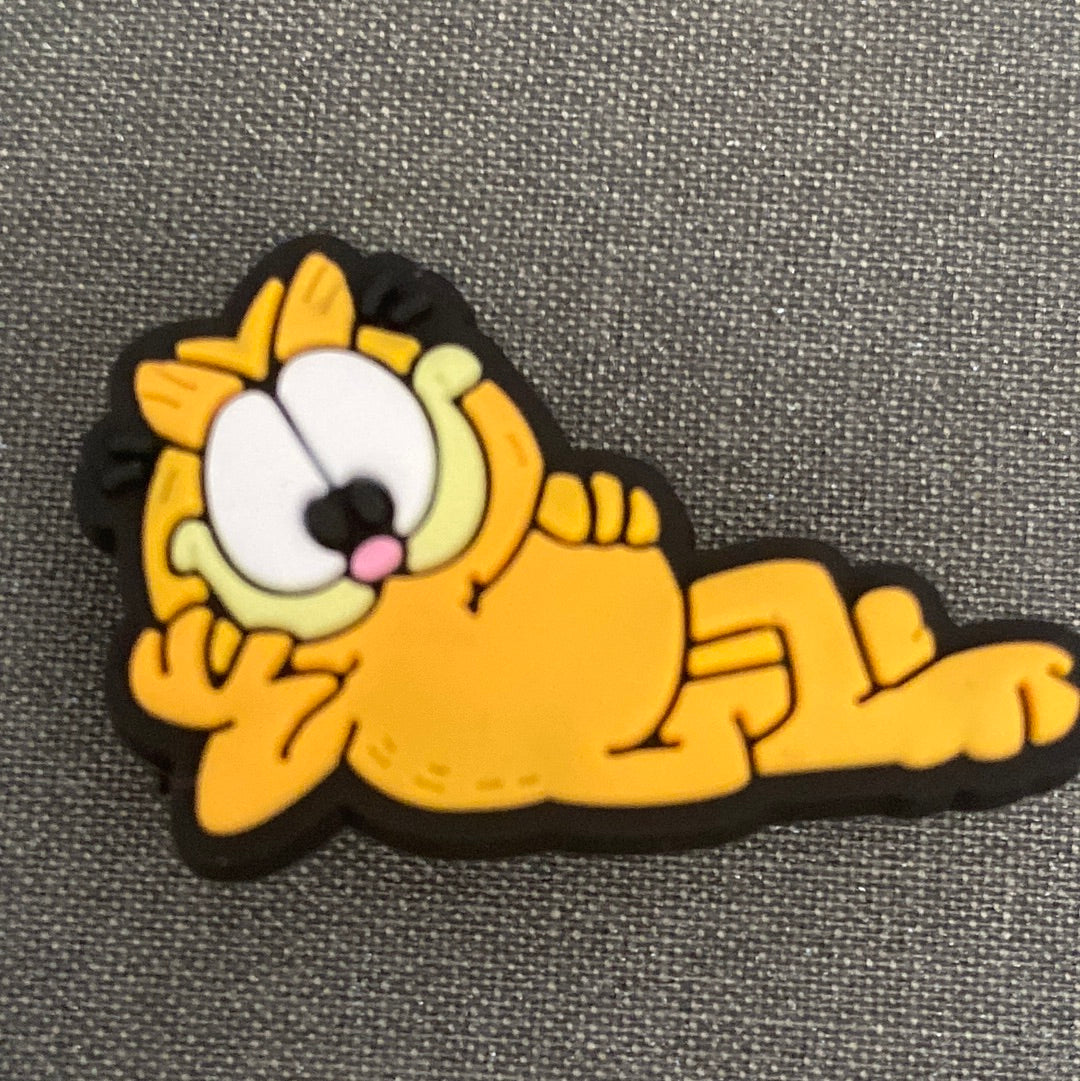 #219- Cute Garfield Inspired Crocs Charms