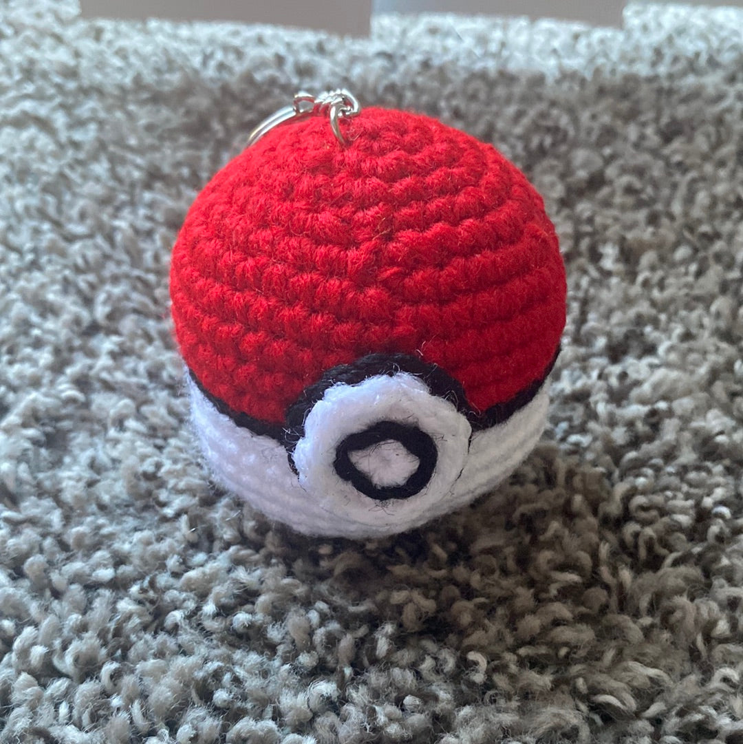 Pokeball Keychain