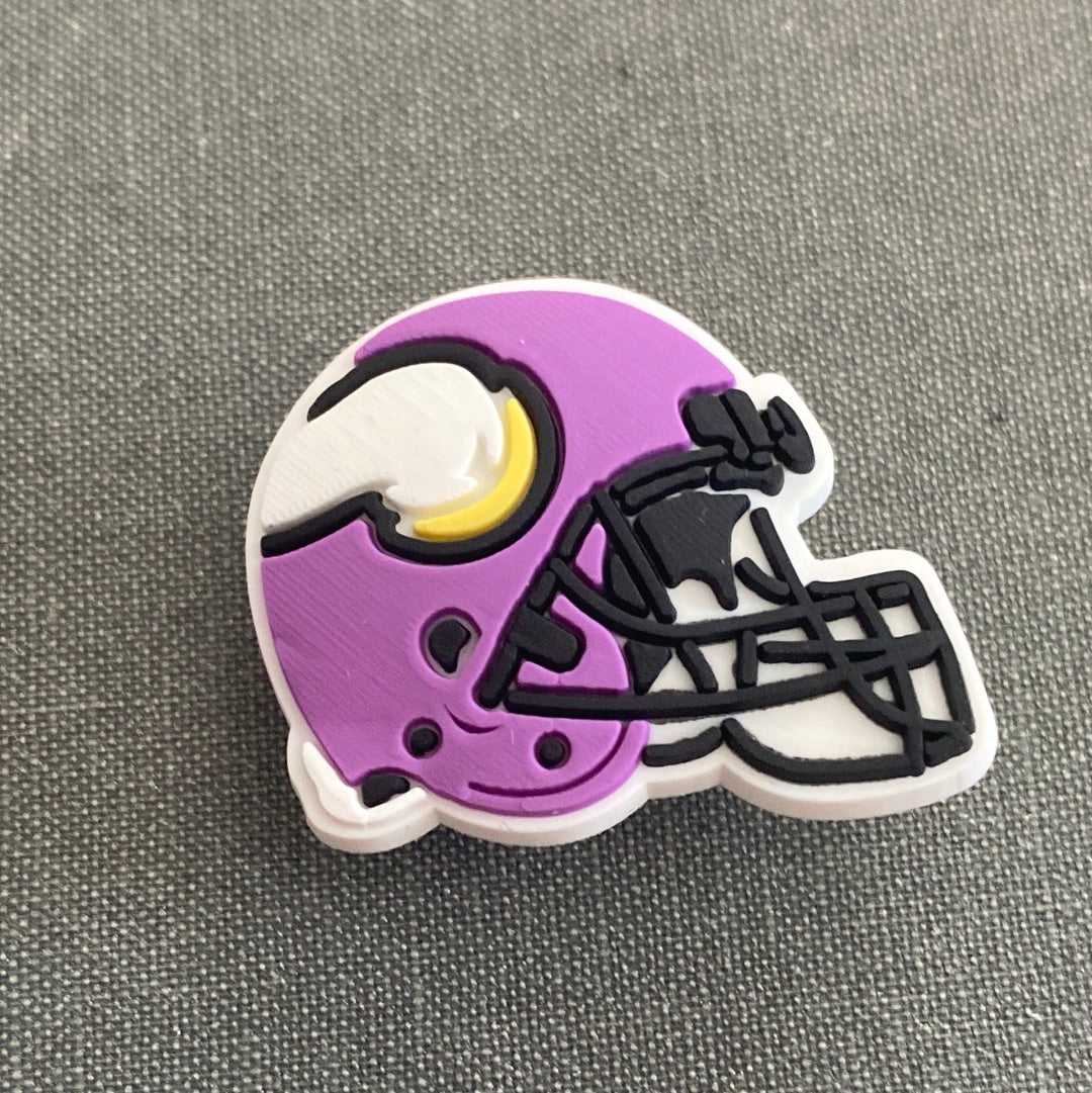 #119-4 Cute American Football Series Croc Charms