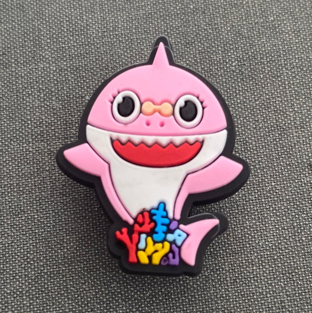 #045 Cute Shark Baby Cartoon Series Croc Charms