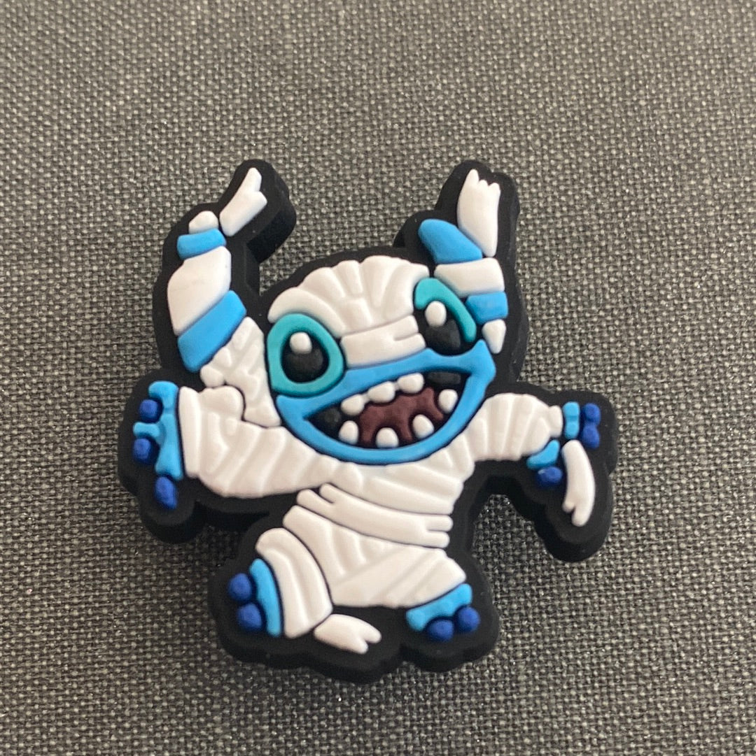 #138 Cute Horror Stitch Series Croc Charms