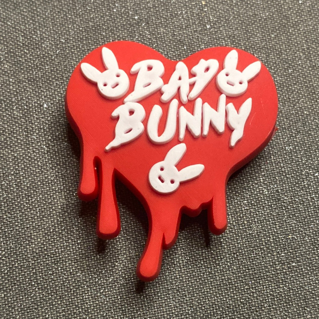 #080 Cute Bad Bunny Series Croc Charms