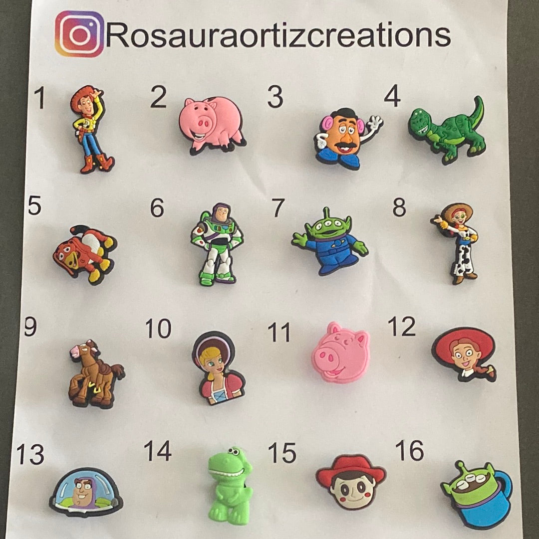 #105 Cute Story of Toys Series Croc Charms