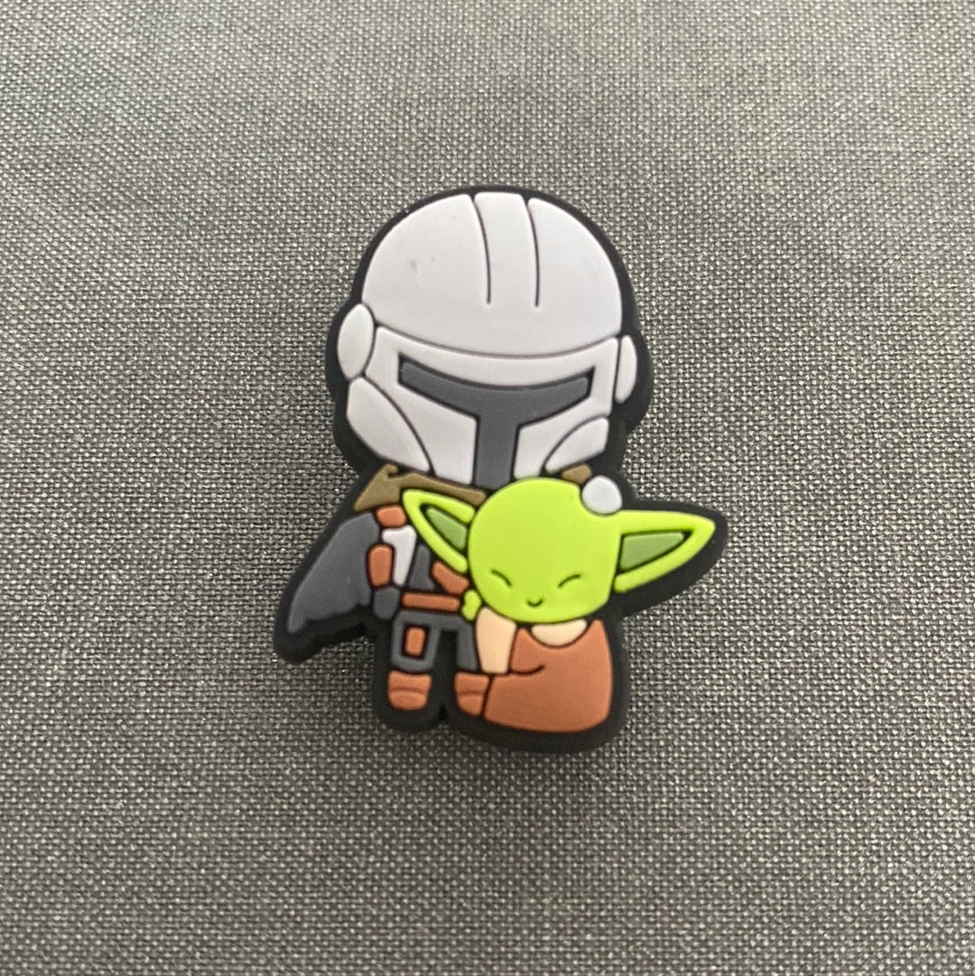 #164 Cute Mando Movie Series Croc Charms