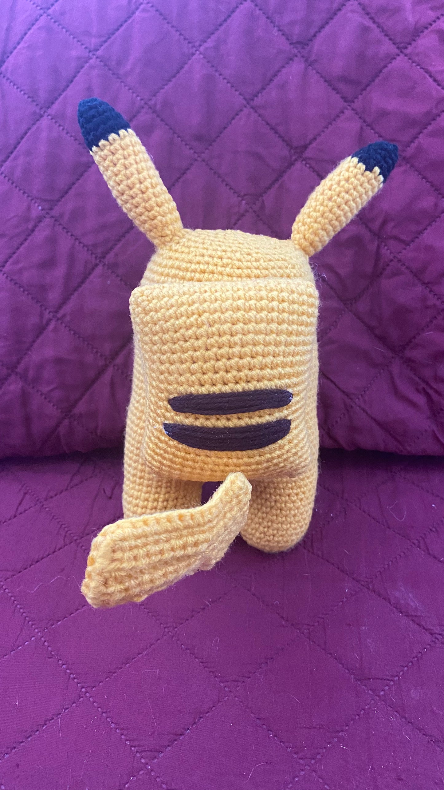 Cute Crewmate Pika Amigurumi