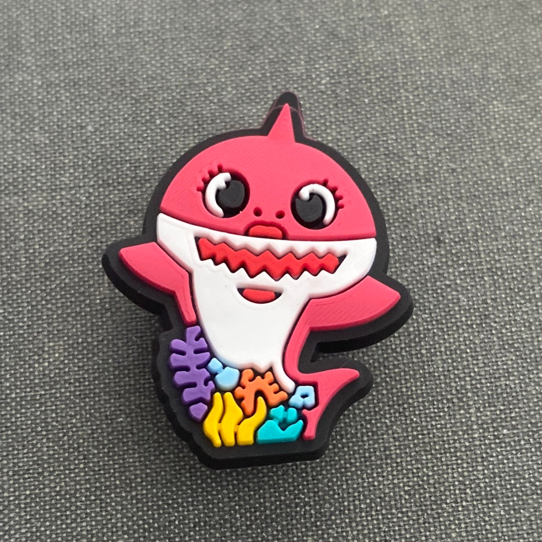 #045 Cute Shark Baby Cartoon Series Croc Charms