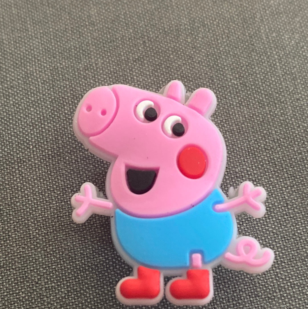 #173 Cute P Pig Cartoon Show Series Croc Charms