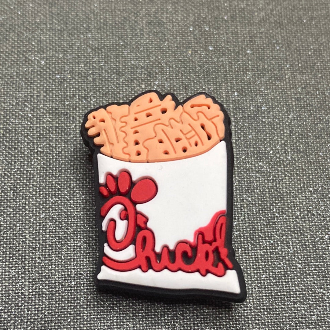 #167-2 Cute Fastfood Series Croc Charms