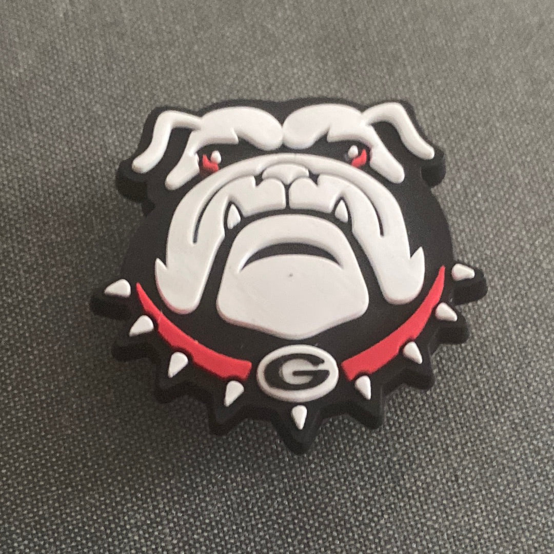 #210 Cute Georgia Bulldogs Series Croc Charms