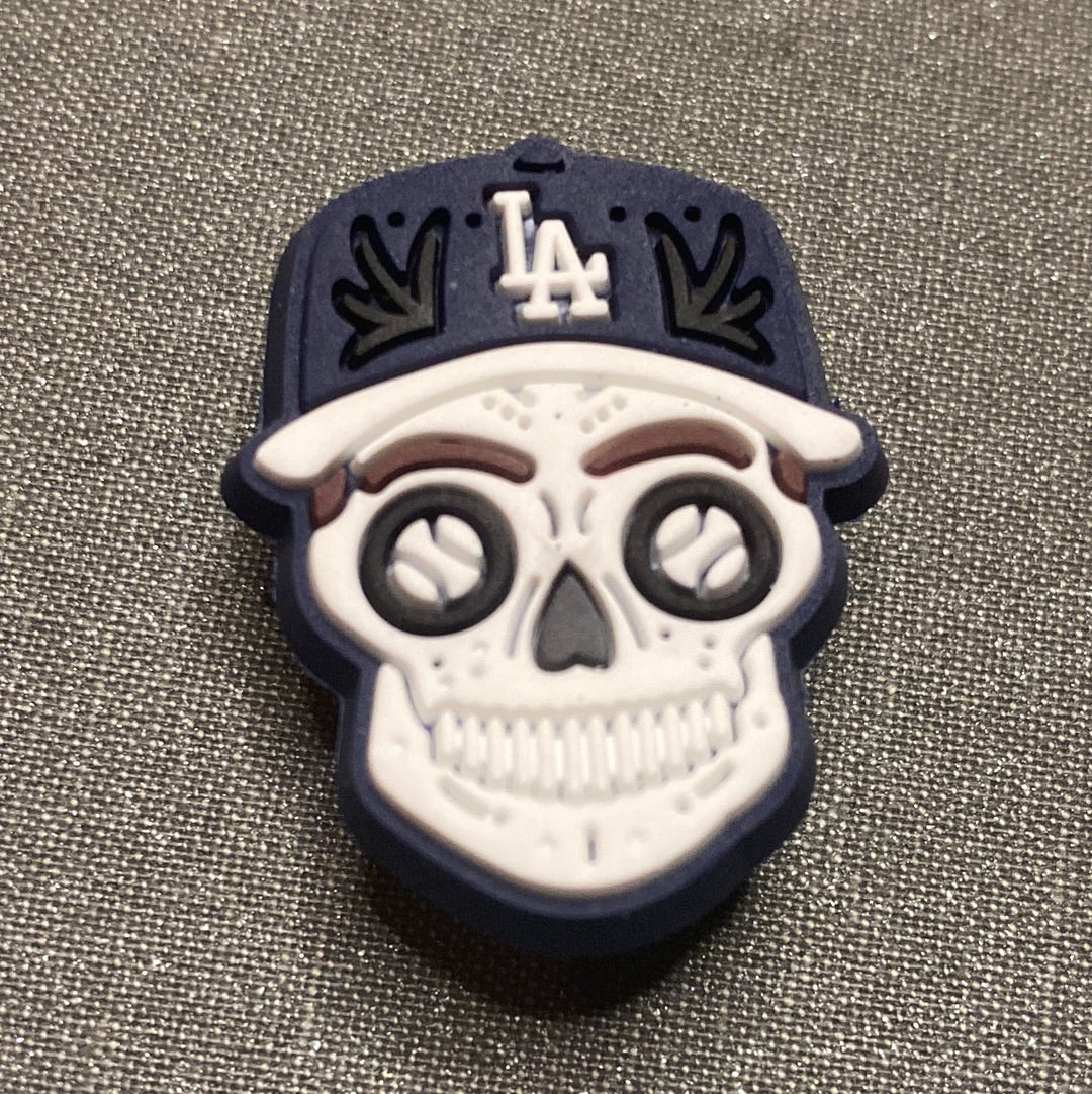 #088 Cute  LA Baseball Team Series Croc Charms