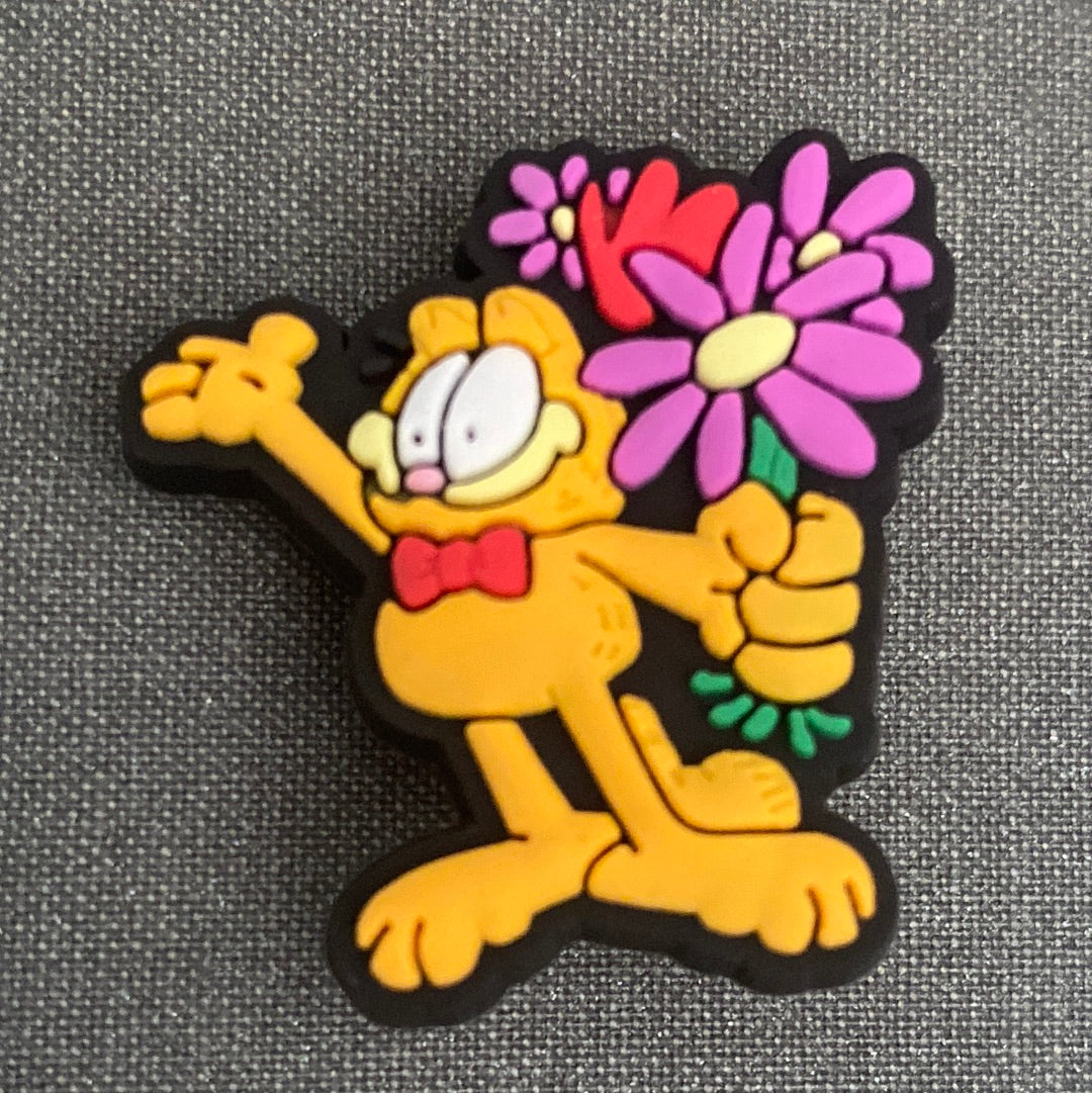 #219- Cute Garfield Inspired Crocs Charms