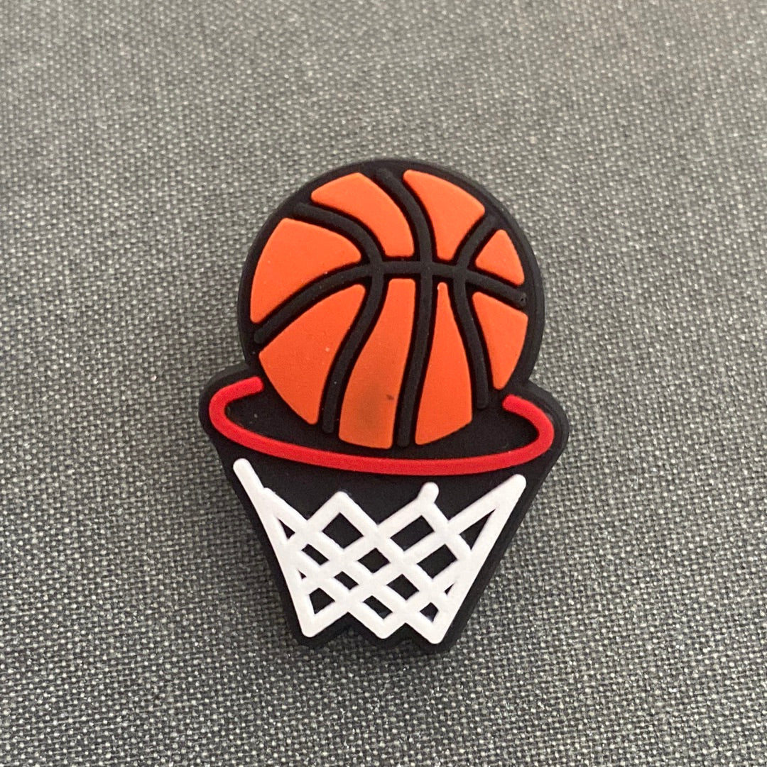 #067 Cute Basketball Serie Croc Charms