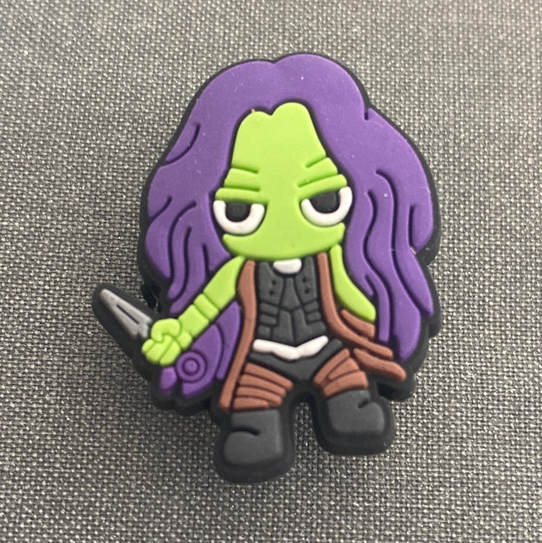 #211 Cute Guardians of the Galaxy series Croc Charms