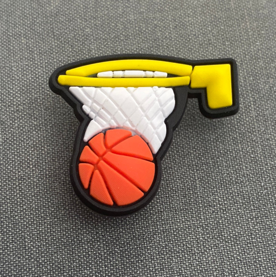 #067 Cute Basketball Serie Croc Charms