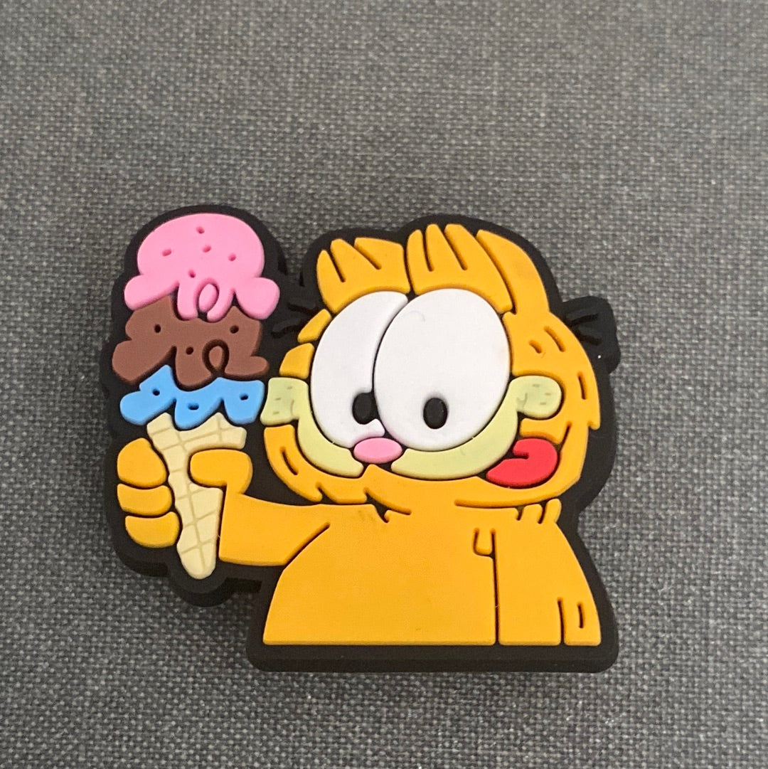 #219- Cute Garfield Inspired Crocs Charms