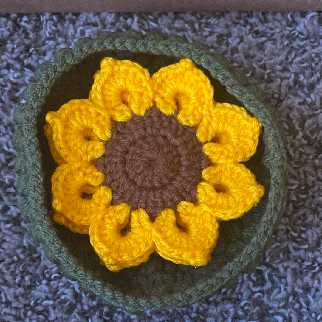 Sunflower Coaster